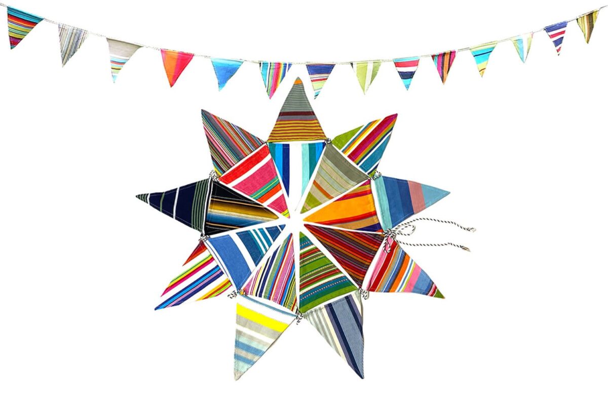 Bunting striped by Decks and Stripes Ireland