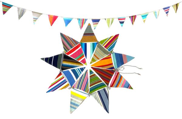Bunting striped by Decks and Stripes Ireland