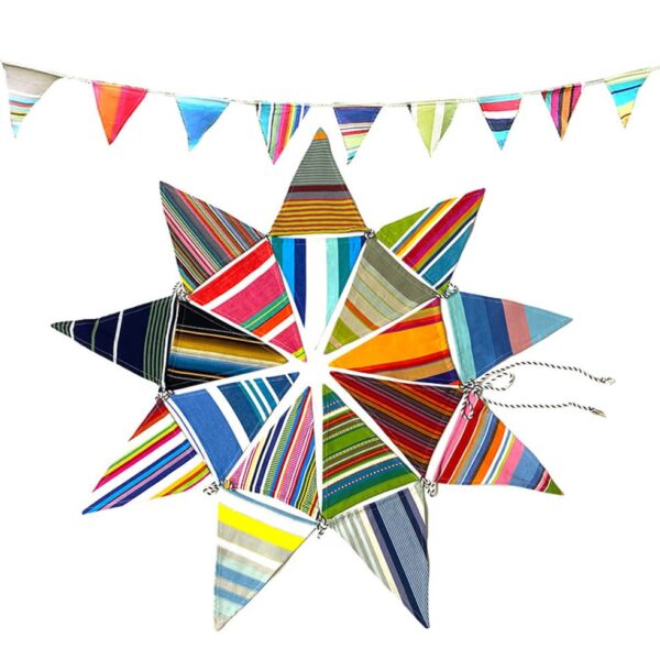 Bunting striped by Decks and Stripes Ireland