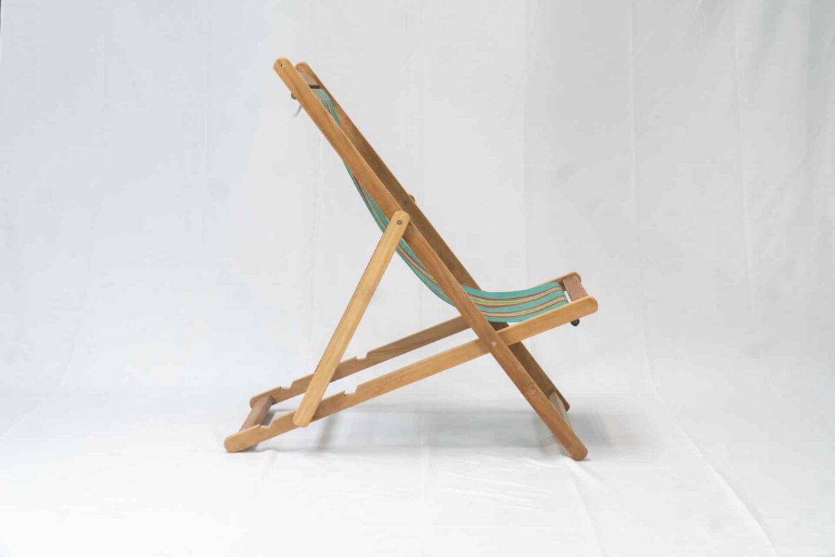 Birdwatching | Teak Deckchair - Image 2