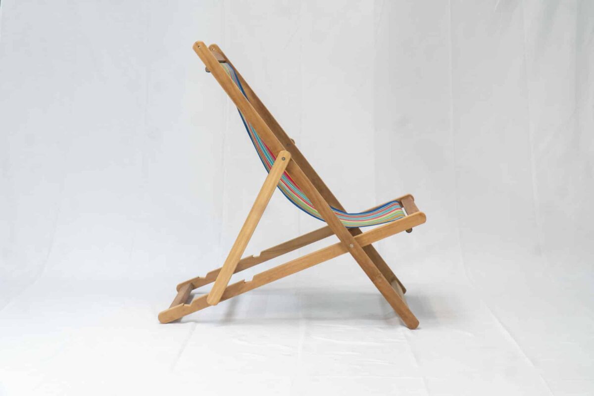 Climbing | Teak Deckchair - Image 3
