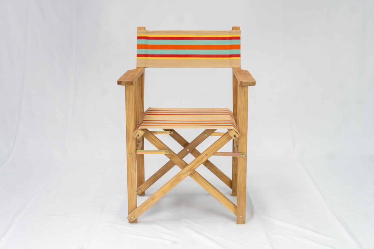 Dice | Teak Director's Chair - Image 2