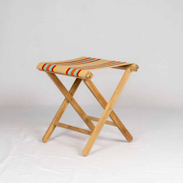 Dice Teak Event Stool