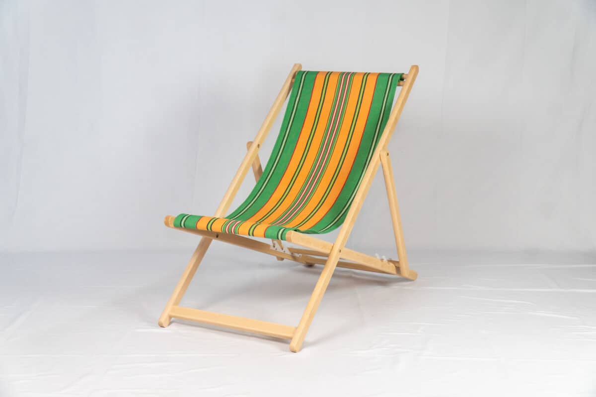 Gymkana | Beechwood Deckchair