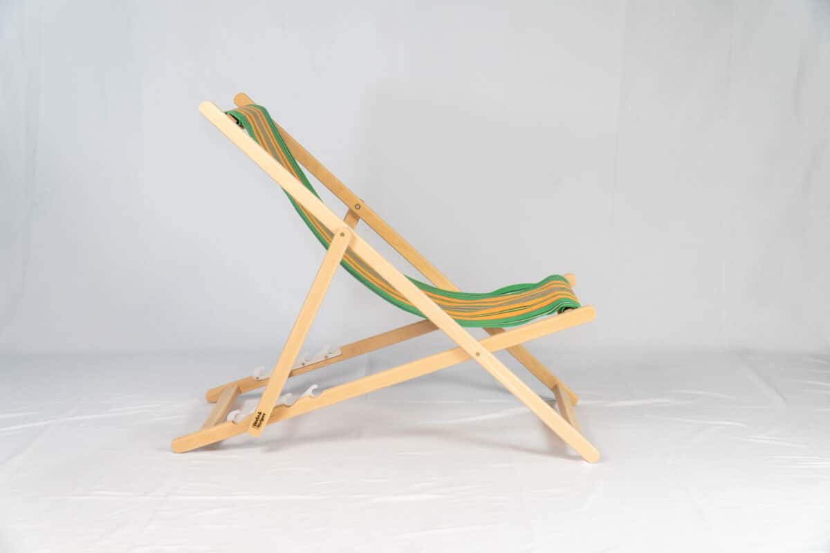 Gymkana | Beechwood Deckchair - Image 2