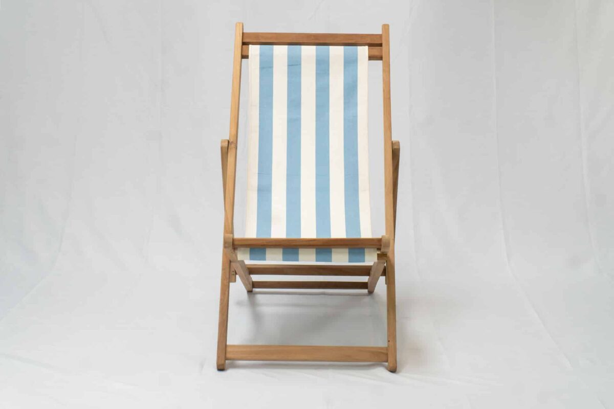 Ice Dancing | Teak Deckchair - Image 3