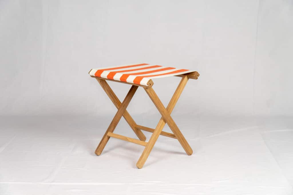 Jousting Teak Event Stool