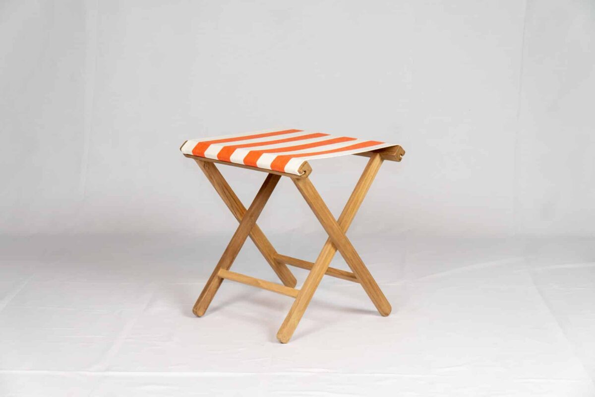 Jousting Teak Event Stool