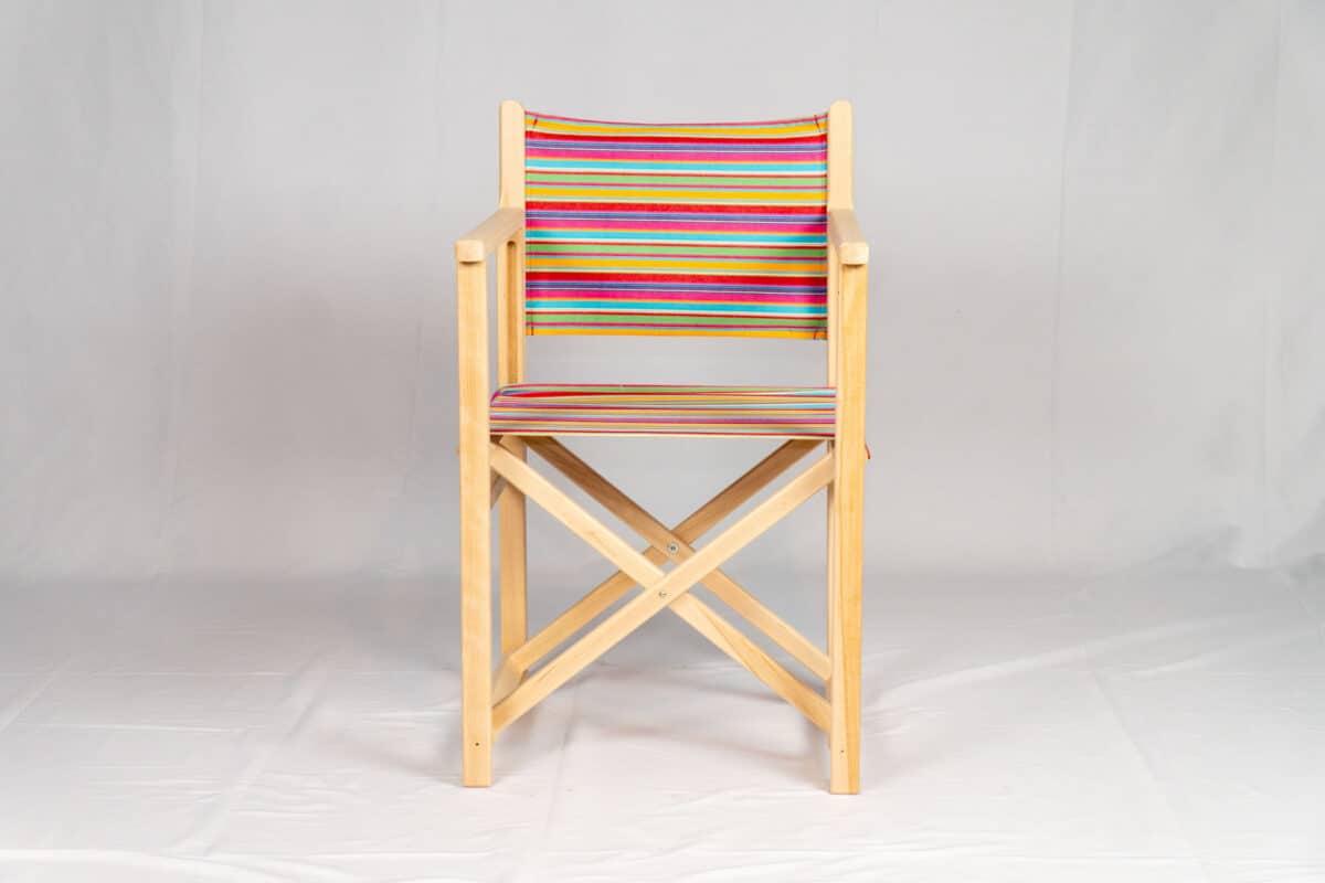 Karting Pink | Beechwood Director's Chair - Image 3
