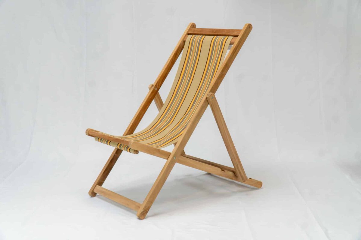Kickball | Teak Deckchair