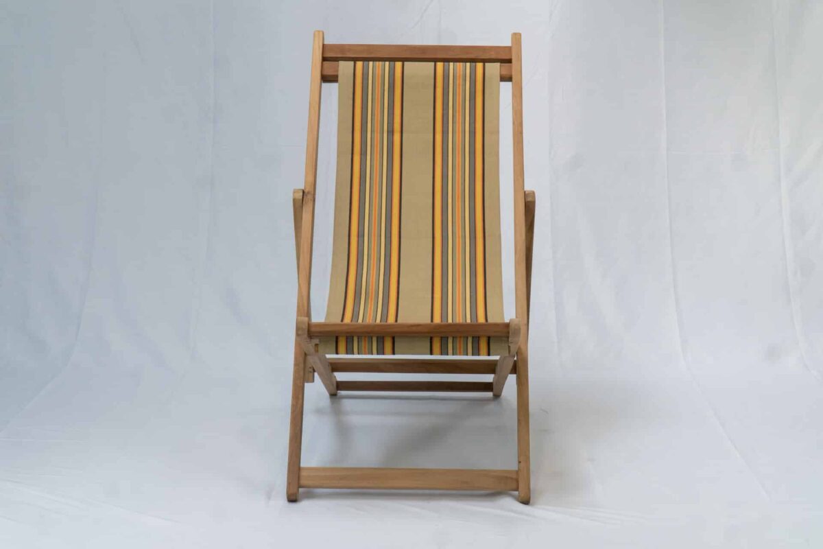 Kickball | Teak Deckchair - Image 2