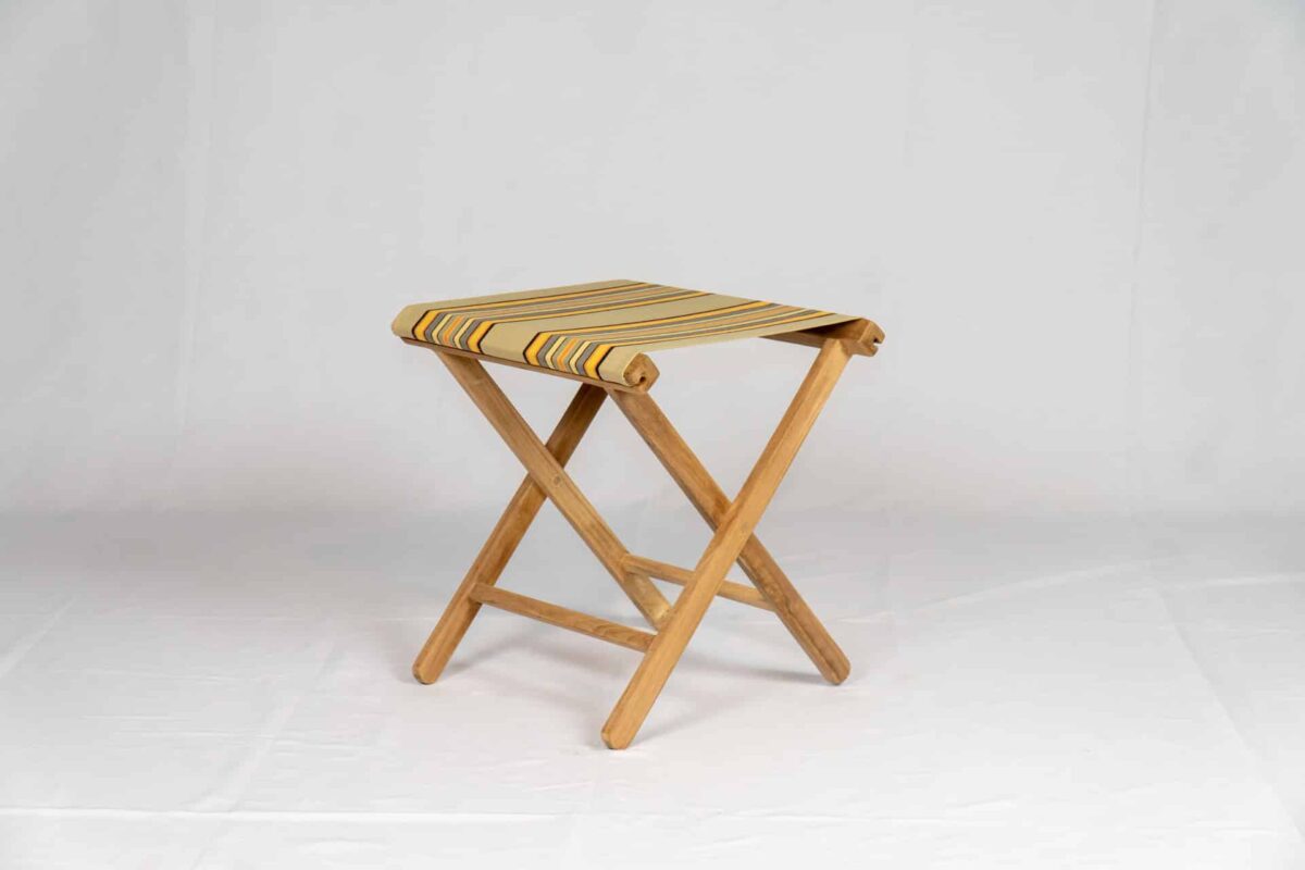 Kickball - Teak Event Stool