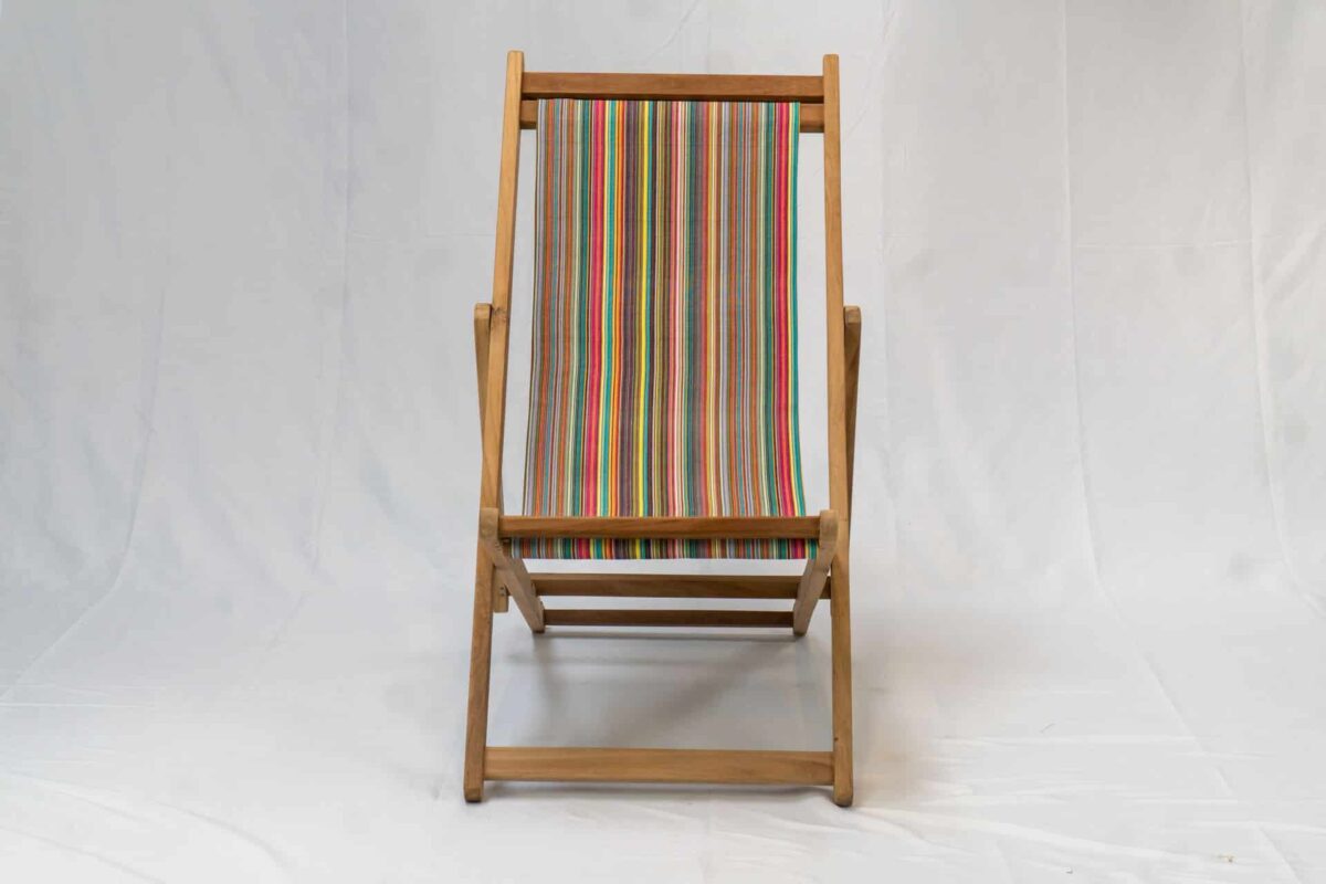Majong | Teak Deckchair - Image 2