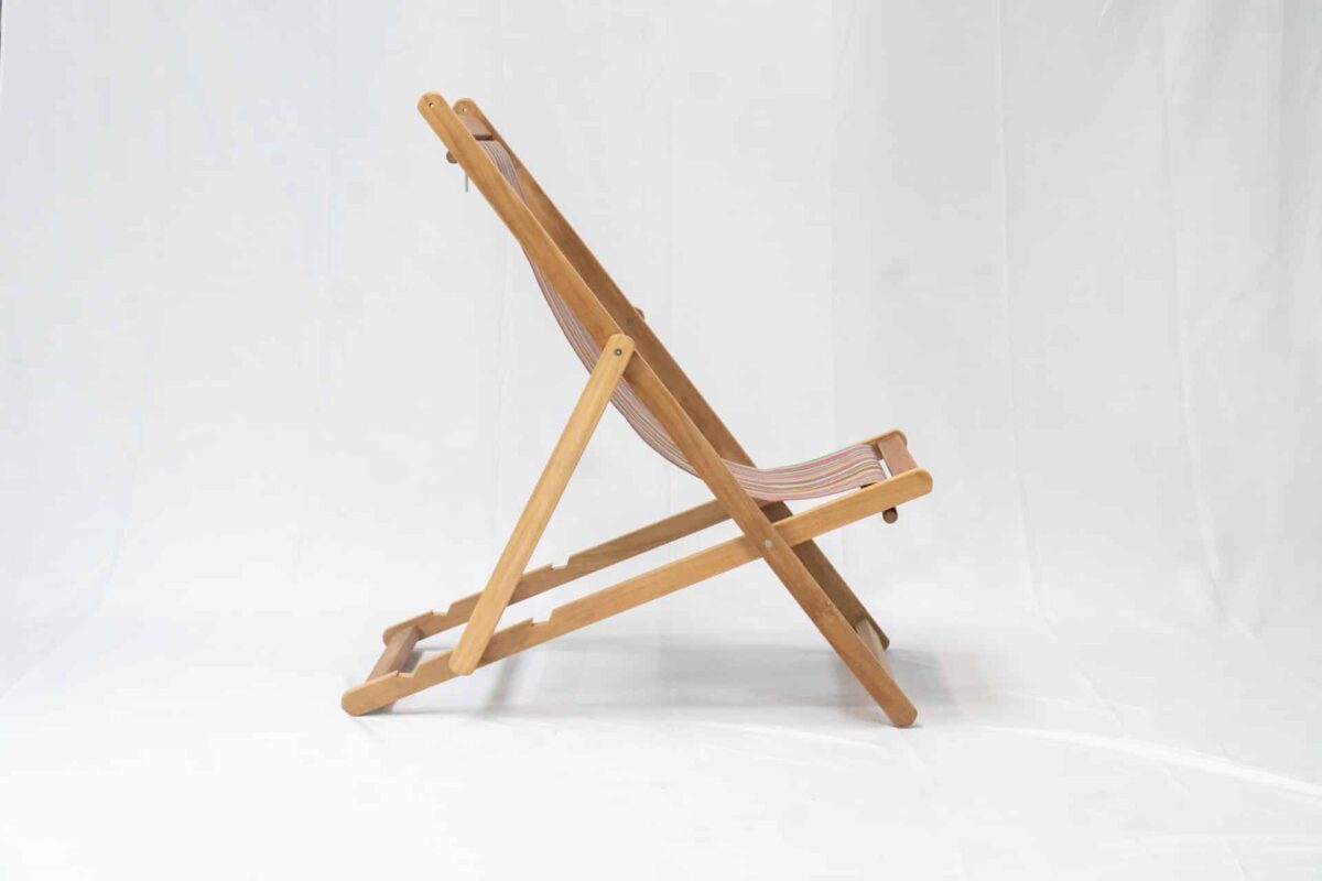 Majong | Teak Deckchair - Image 3