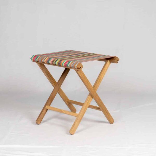 Majong - Teak Event Stool