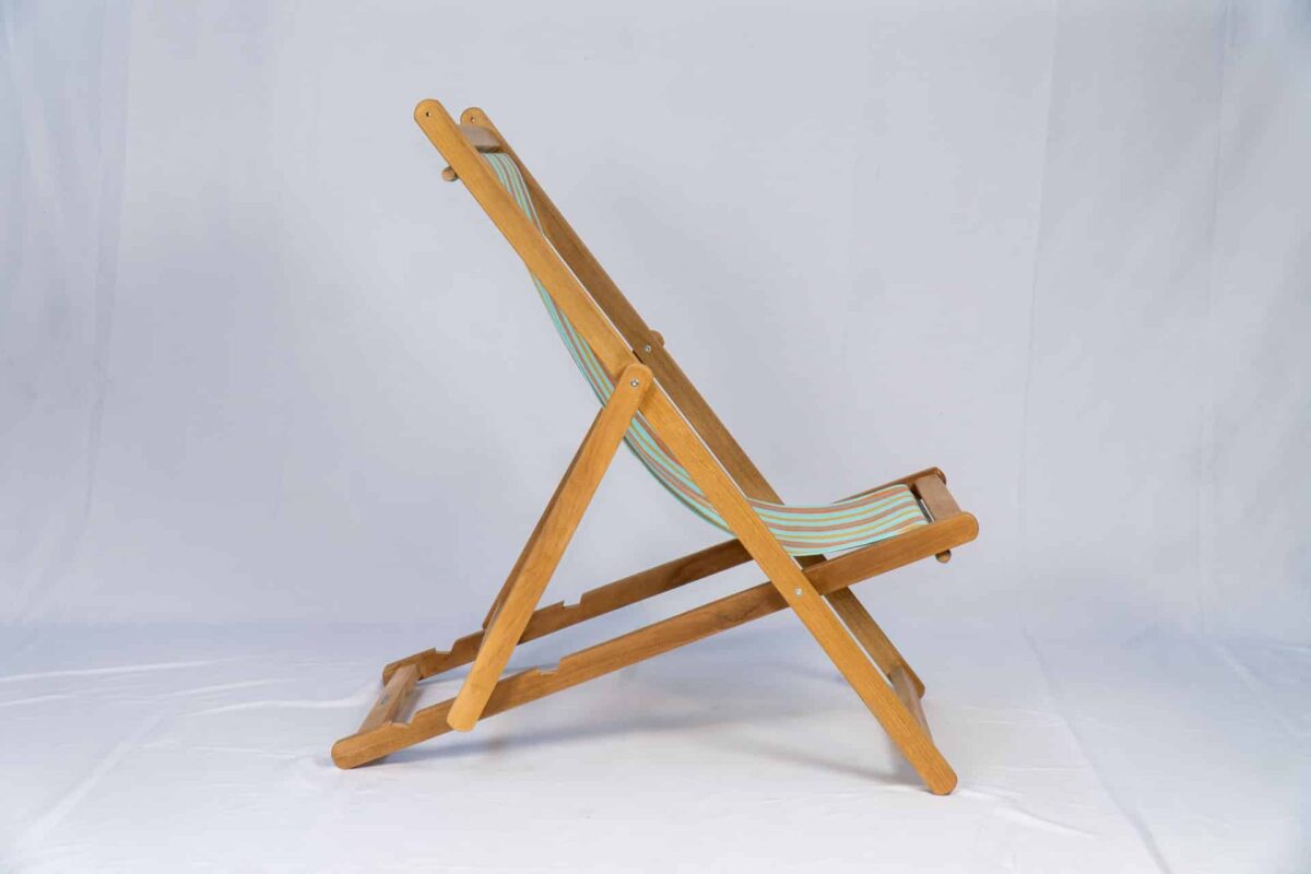 Petanque | Teak Deckchair - Image 3