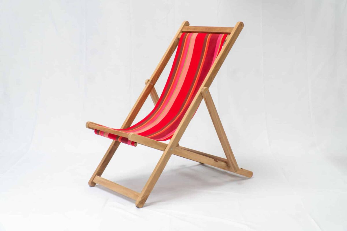 Ping Pong | Teak Deckchair