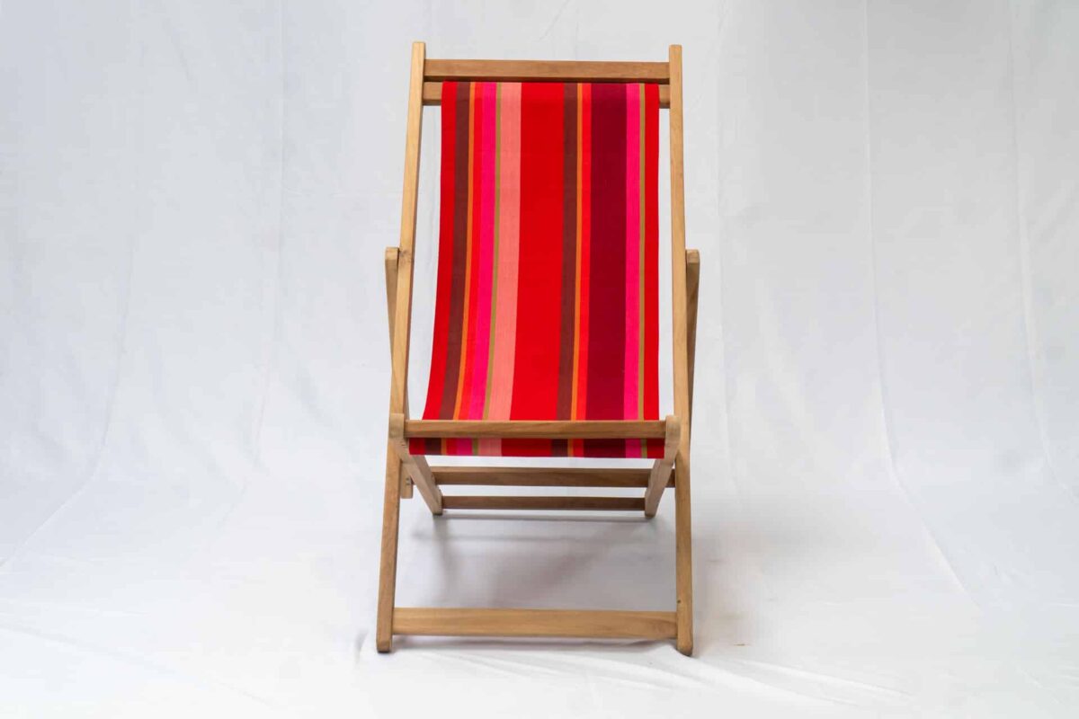 Ping Pong | Teak Deckchair - Image 2