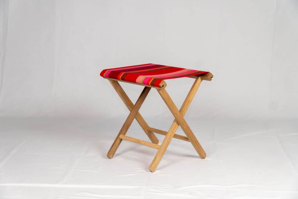 Ping Pong Teak Event Stool
