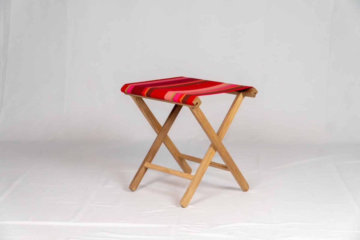 Ping Pong Teak Event Stool