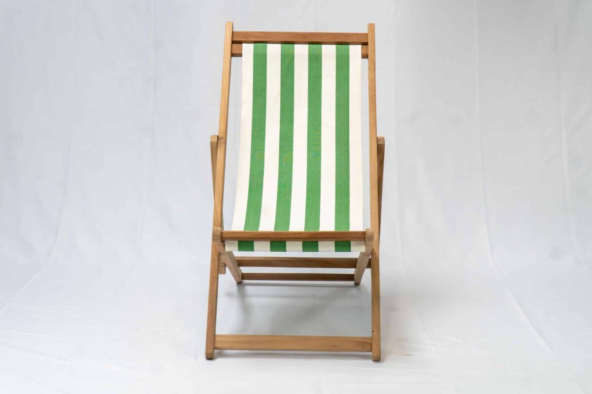 Pole Vault | Teak Deckchair - Image 2