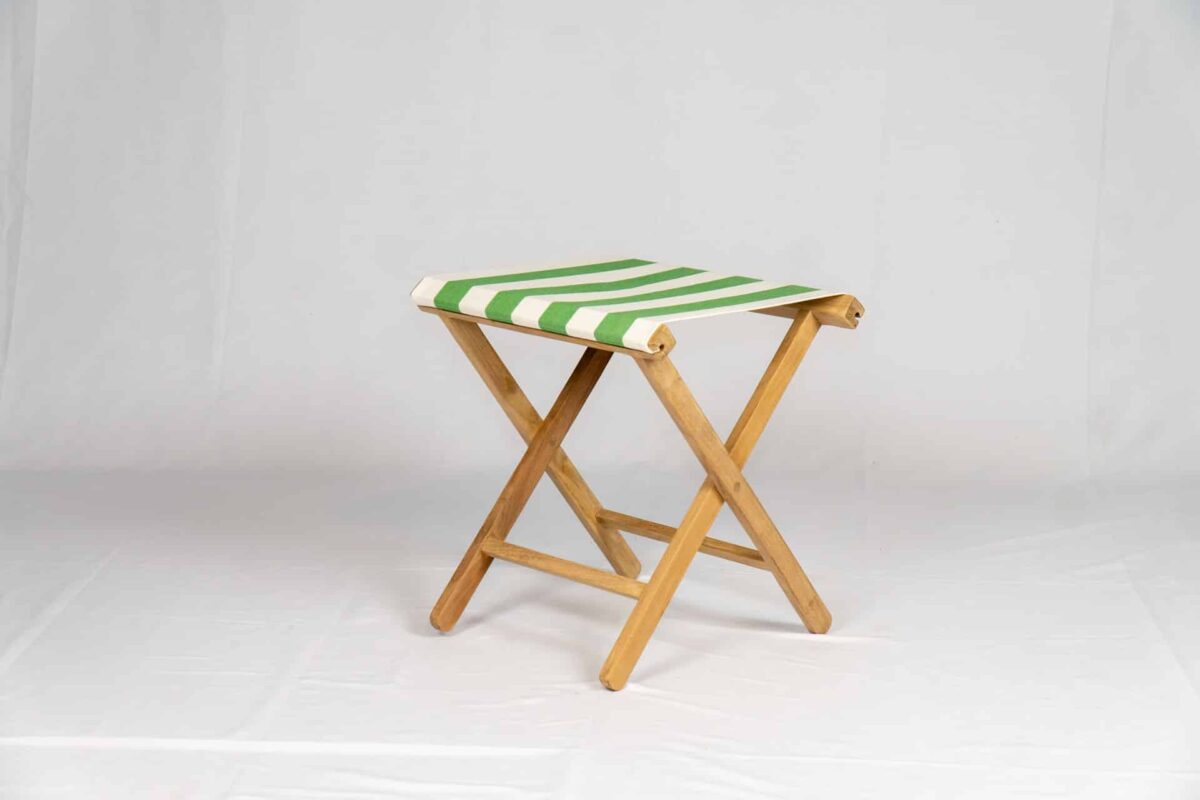 Pole Vault Teak Event Stool