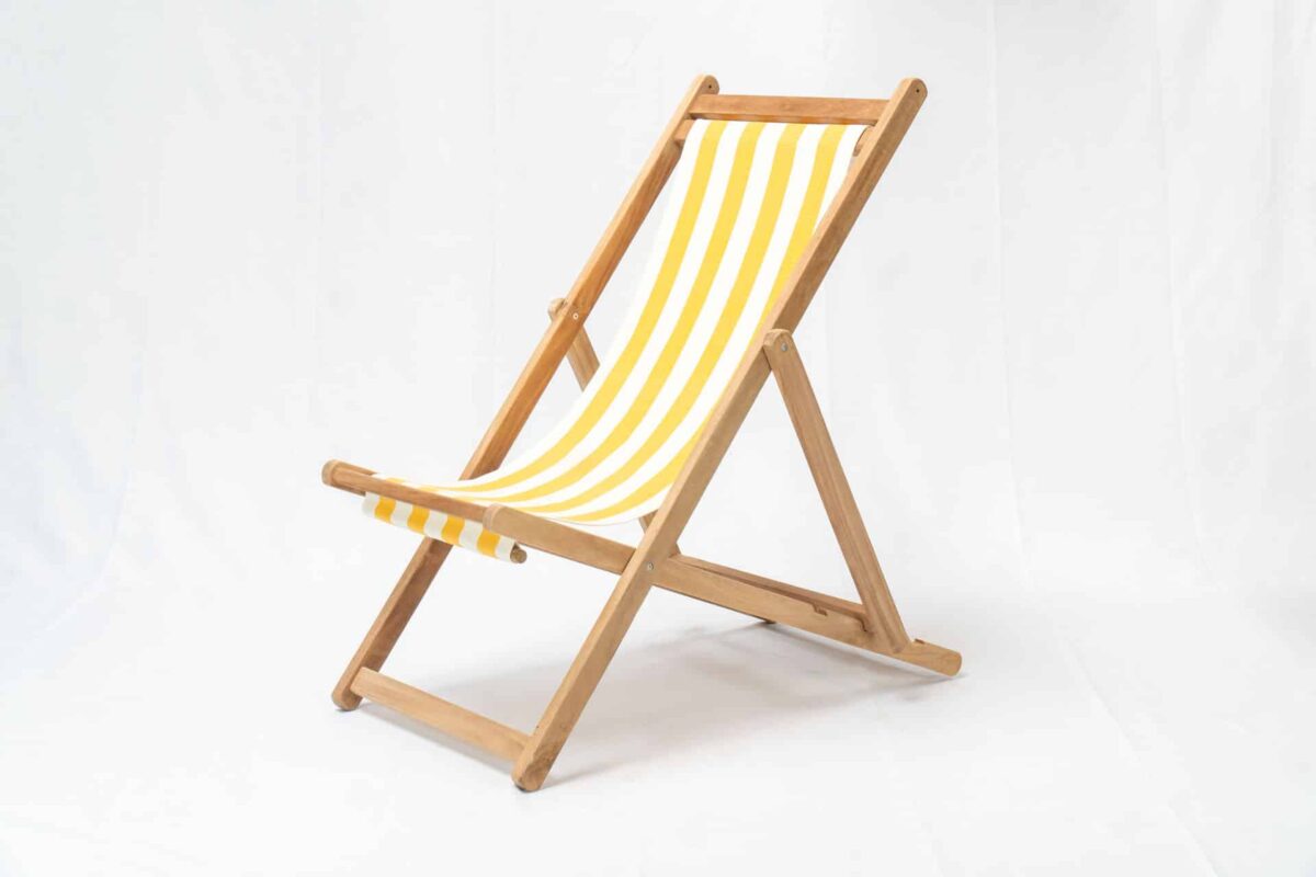 Shot Put | Teak Deckchair