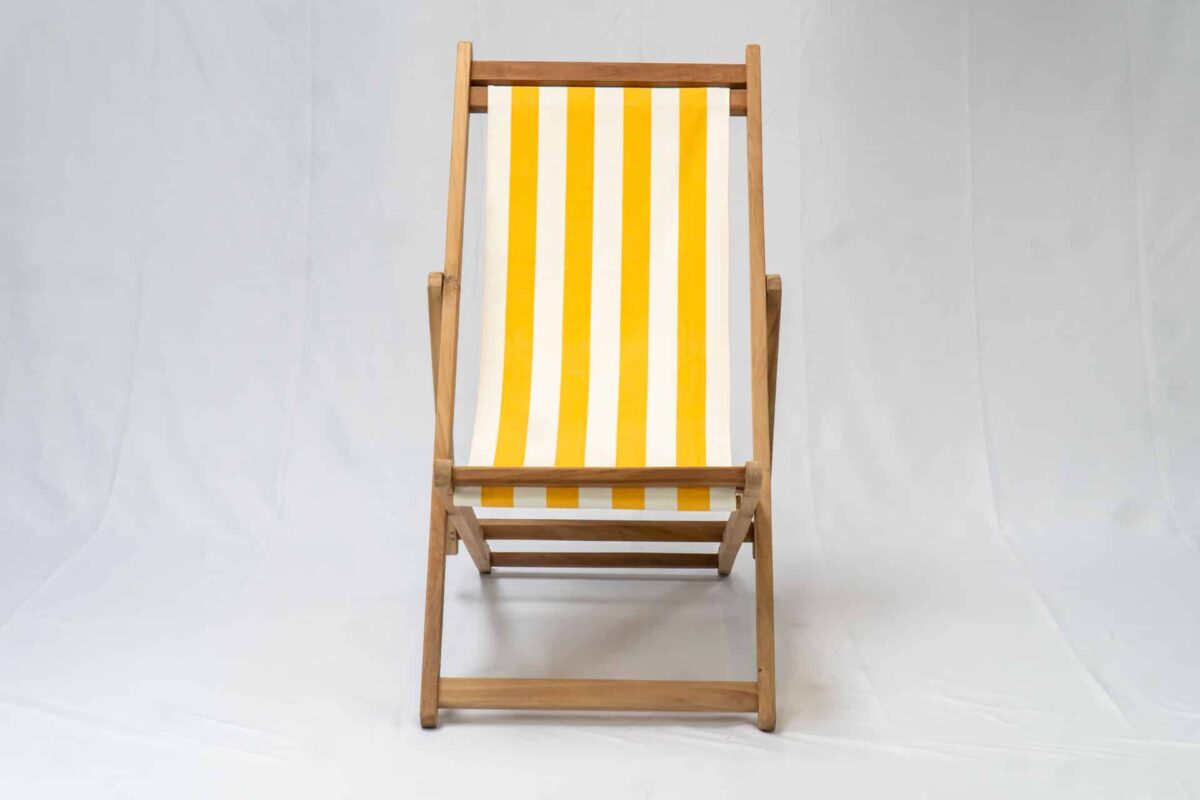 Shot Put | Teak Deckchair - Image 2