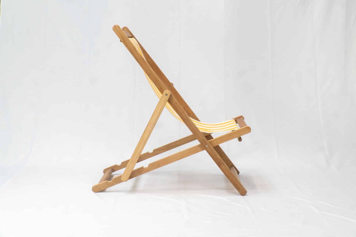 Shot Put | Teak Deckchair - Image 3