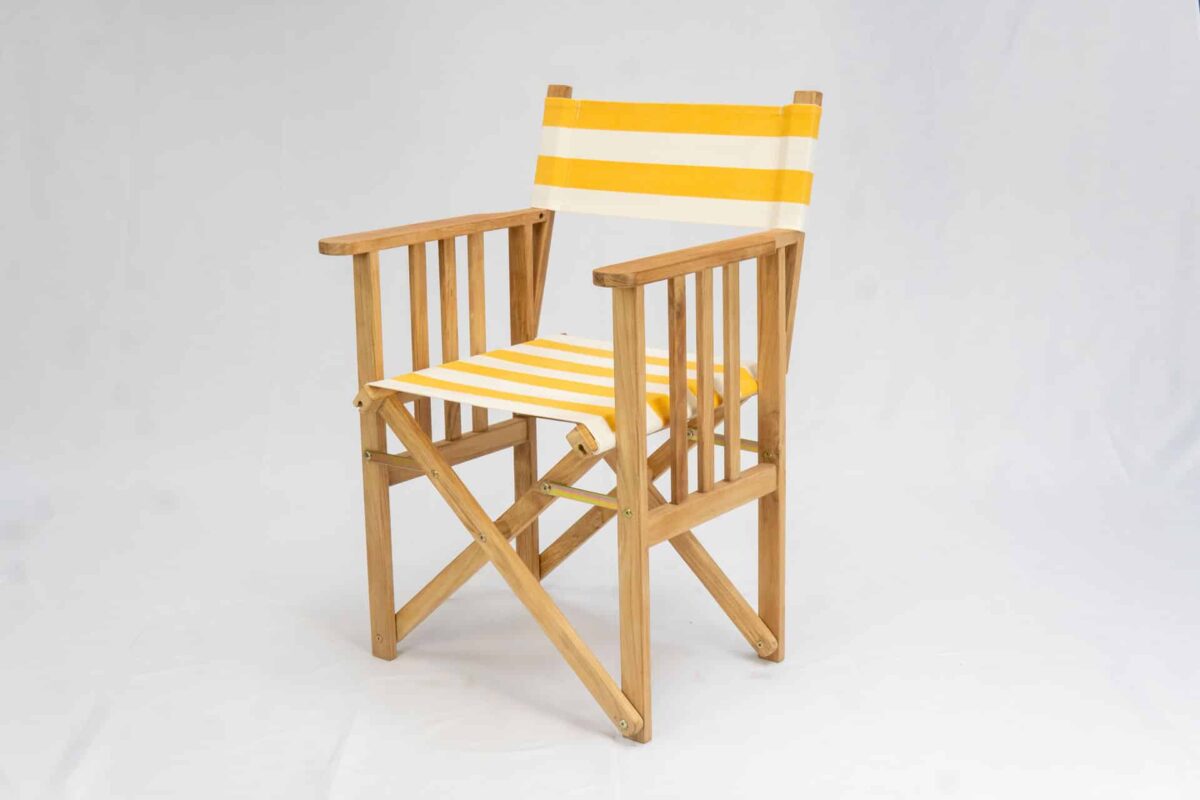 Shot Put | Teak Director's Chair