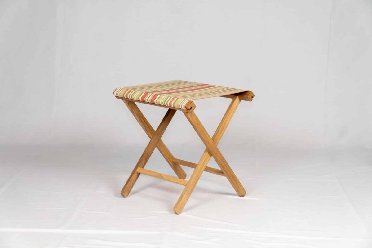 Slamball Teak Event Stools