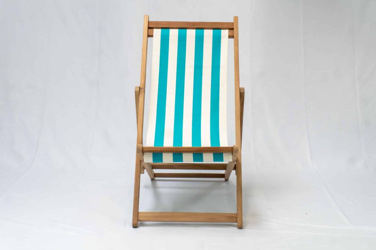 Surfing | Teak Deckchair - Image 2