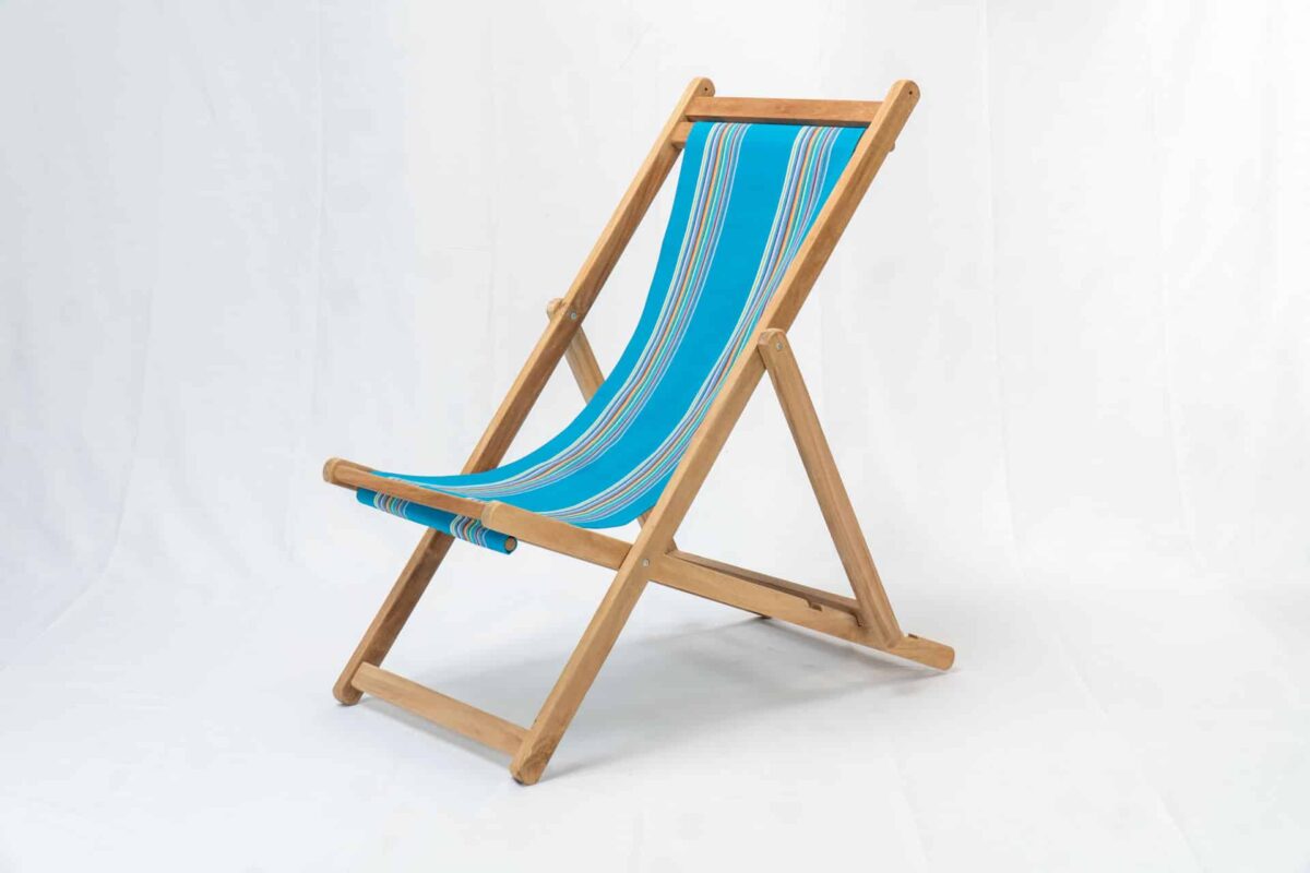 Swimming | Teak Deckchair