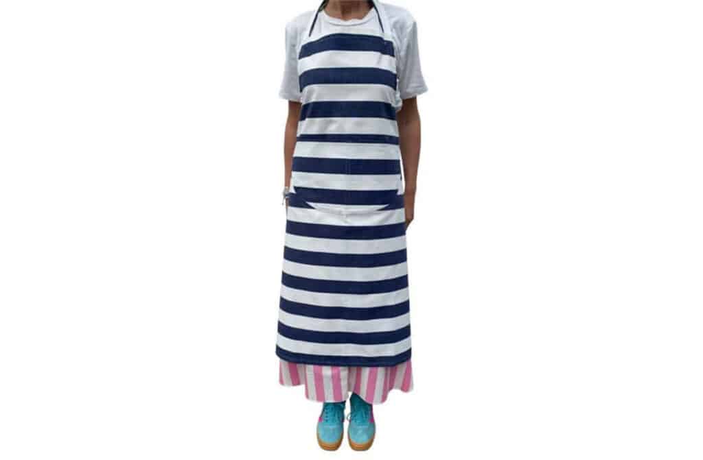 Maritime apron front view